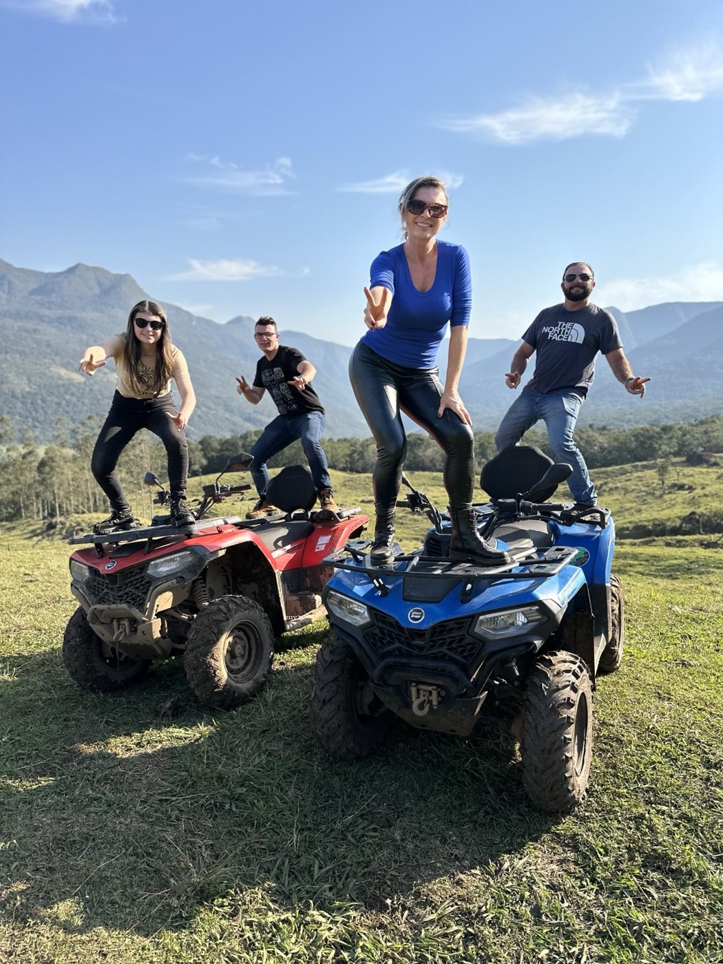 Passeio de quadriciclo