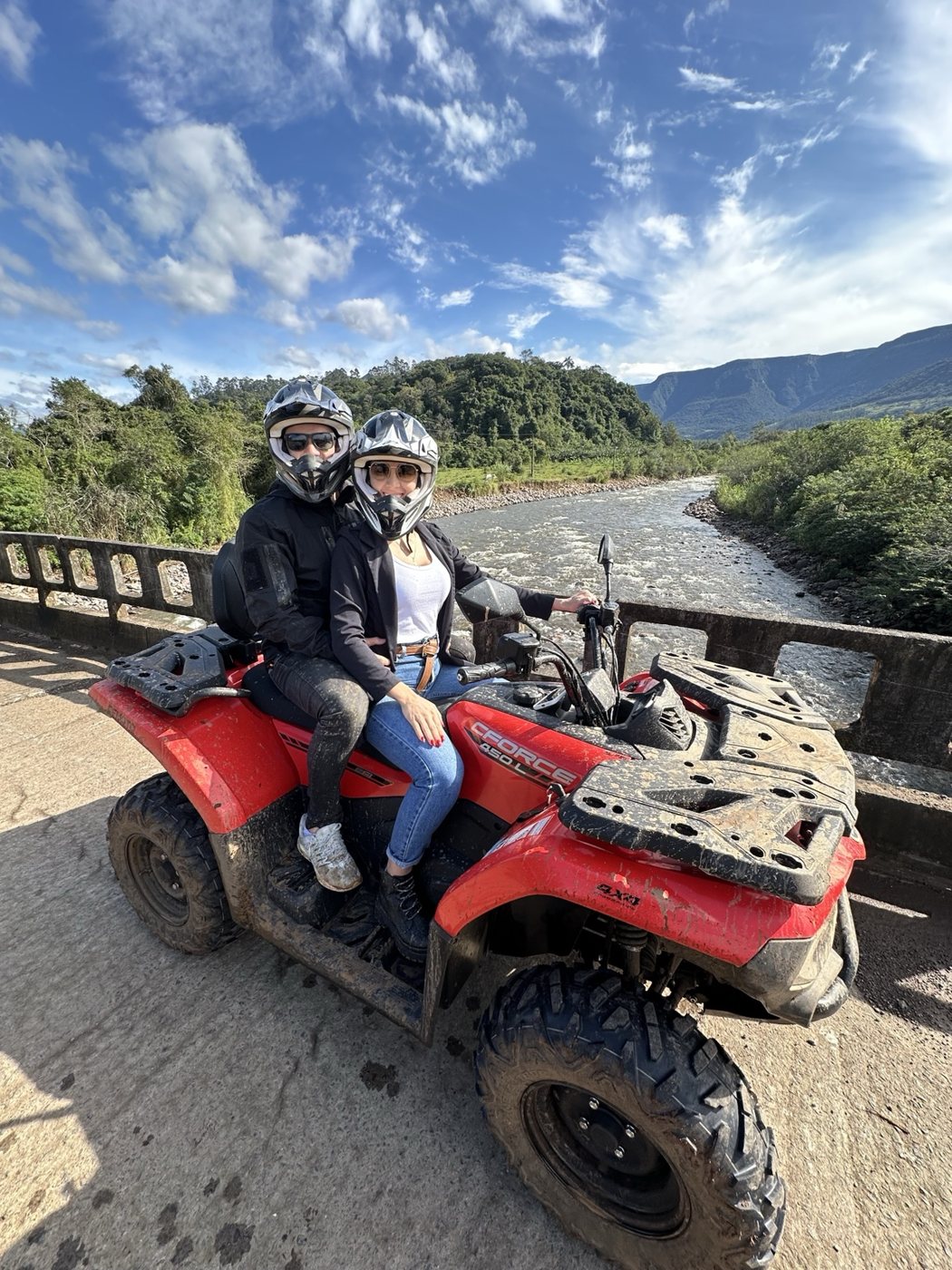 Passeio de quadriciclo